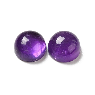 Natural Amethyst Cabochons G-H282-05C-1
