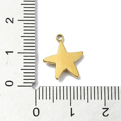 Ion Plating(IP) 304 Stainless Steel Pendants STAS-B058-17G-03-1