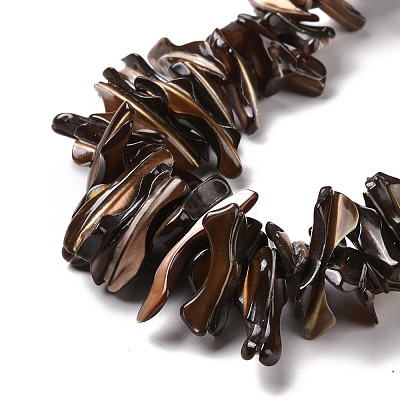 Natural Trochid Shell Beads Strands SSHEL-G023-05A-1