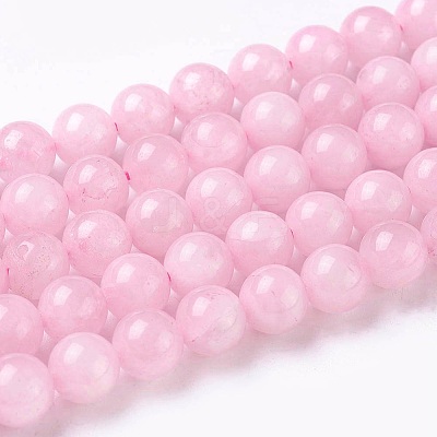 Natural Rose Quartz Beads Strands GSR14mmC034-1