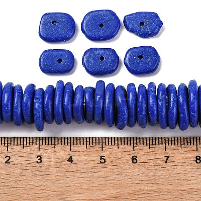 Graduated Synthetic Turquoise Beads Strands G-A237-01E-1