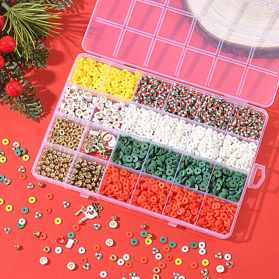 Christmas Theme DIY Jewelry Making Findings Kits DIY-SP0005-71-1
