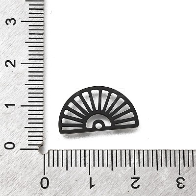 Ion Plating(IP) 304 Stainless Steel Pendants X-STAS-M067-07B-1