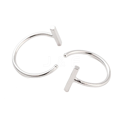 999 Fine Silver Stud Earrings for Women EJEW-F342-08P-1