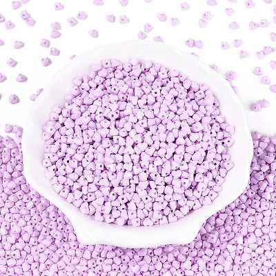 Baking Paint Glass Seed Beads SEED-N007-30J-1