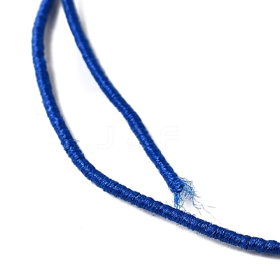 6Pcs 6 Colors Round Polyester Ultra-Thin Elastic Thread for Sewing Machines EW-K001-01D-0.5mm-1