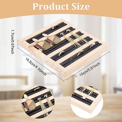 5-Slot Bamboo Ring Displays RDIS-WH0002-15A-1