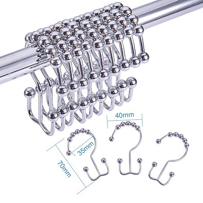 Stainless Steel Window Curtain Hook STAS-PH0017-02P-1