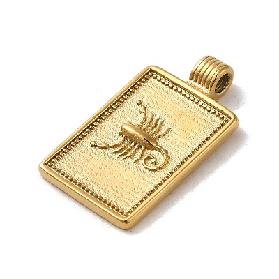 304 Stainless Steel Pendants X-STAS-L022-306G-12-1