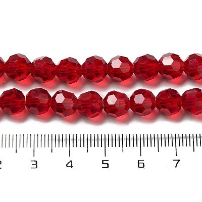 Transparent Glass Beads EGLA-A035-T8mm-D02-1