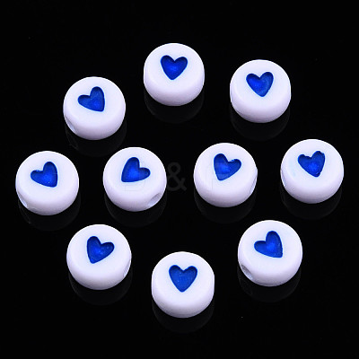 Opaque Acrylic Beads MACR-N008-57B-1