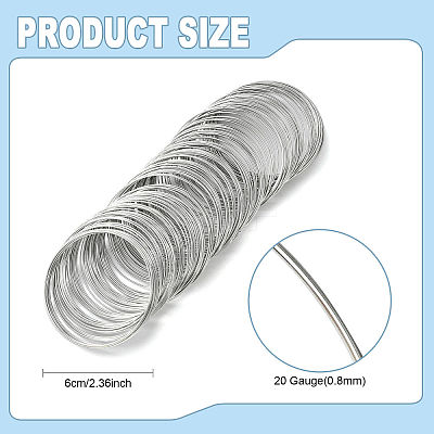 Steel Memory Wire S-TWIR-R006-0.8x115-P-1