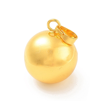 Brass Bell Pendants X-KK-I682-01A-G-1