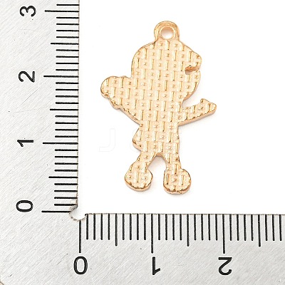 Christmas Theme Alloy Enamel Pendants ENAM-M221-01KCG-03-1