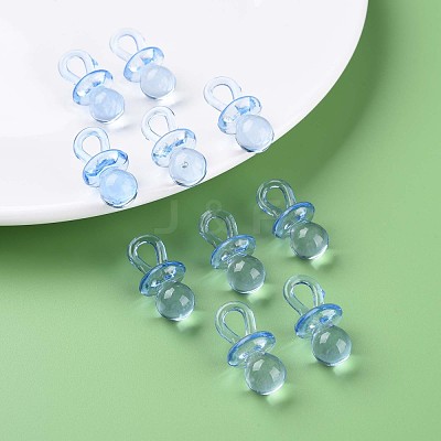 Transparent Acrylic Pendants MACR-S373-123-B01-1
