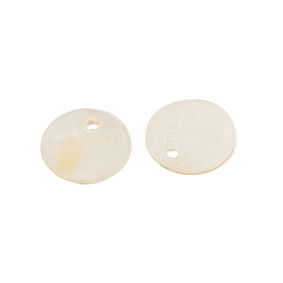 Natural Capiz Shell Disc Charms SHEL-HY0001-20A-1
