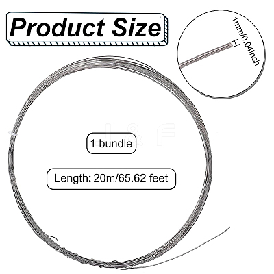 Titanium Wire TWIR-WH0002-20C-1
