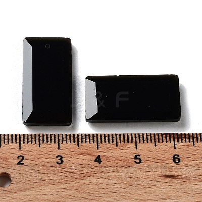 Natural Obsidian Pendants G-G063-01G-1