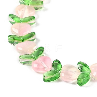 Transparent Glass Beads Strands GLAA-B021-04D-1