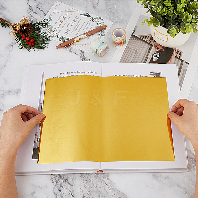 50Pcs 5 Styles PET Stamping Hot Foil Paper DIY-FH0006-17-1