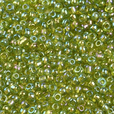 Round Glass Seed Beads SEED-A007-3mm-164-1