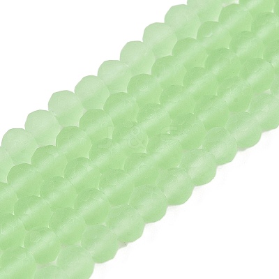 Transparent Glass Beads Strands EGLA-A044-T4mm-MD09-1