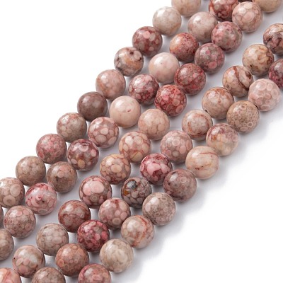 Natural Maifanite/Maifan Stone Beads Strands G-P451-01A-1