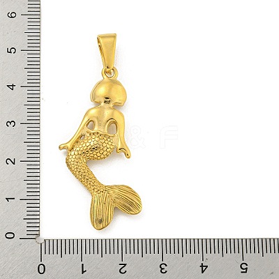 Ion Plating(IP) 304 Stainless Steel Pendants STAS-R231-01B-G-1
