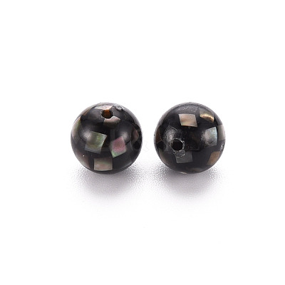 Resin Beads SSHEL-T014-38-8mm-06-1