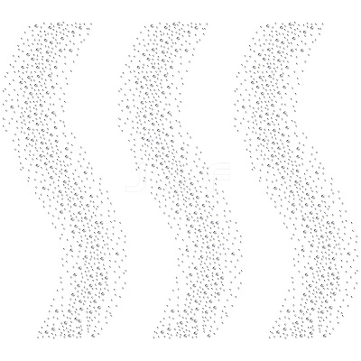 14Pcs Glass Rhinestone HTV Transfer Vinyl Sheets DIY-FG0010-29D-1