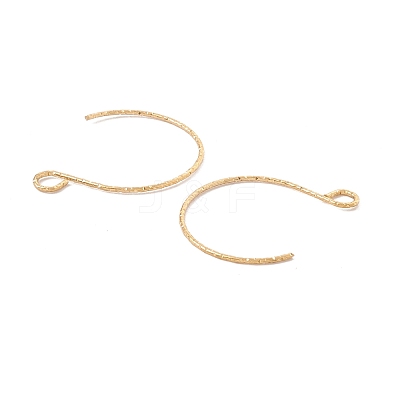 Ion Plating(IP) 316 Surgical Stainless Steel Earring Hooks STAS-D183-03G-01-1