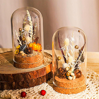 20 Set Glass Dome Cover AJEW-BC0003-54C-1