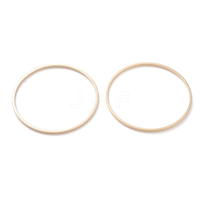 Brass Linking Rings KK-Y003-03K-G-1