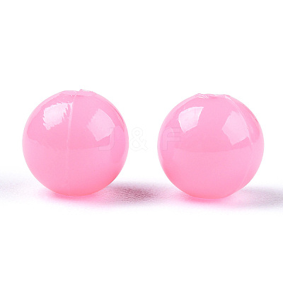 Opaque Plastic Beads KY-T005-6mm-602-1