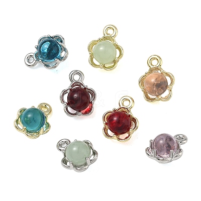 Handmade Lampwork Charms LA-CBA0495-01-1