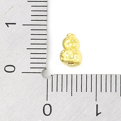 Brass Pave Clear Cubic Zirconia Beads LS-KK-F875-14G-1