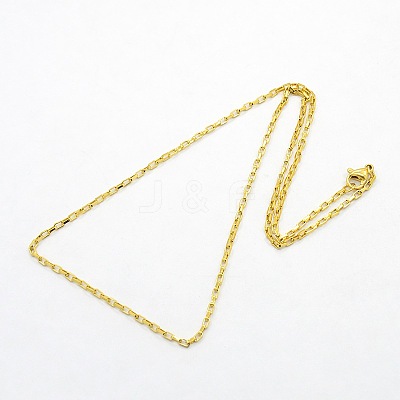 Unisex 304 Stainless Steel Box Chain Necklaces STAS-O037-70G-1