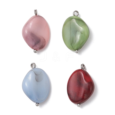 Acrylic Pendants PALLOY-JF04232-02-1