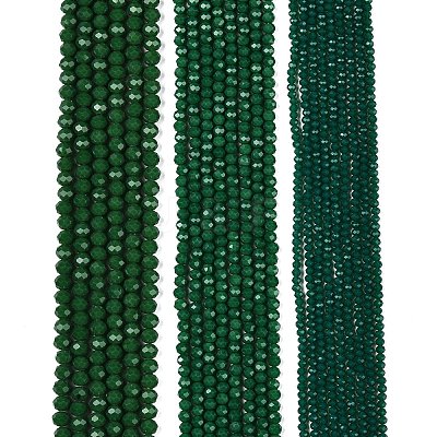 Opaque Solid Color Imitation Jade Glass Beads Strands EGLA-A044-P4mm-D09-1