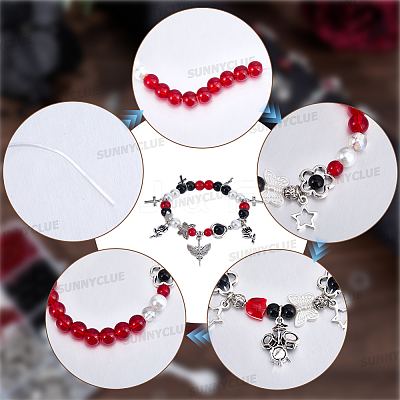 DIY Bracelet Making Kits DIY-SC0033-74-1