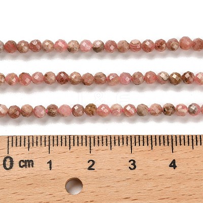 Natural Argentina Rhodonite Beads Strands G-B107-A04-04-1