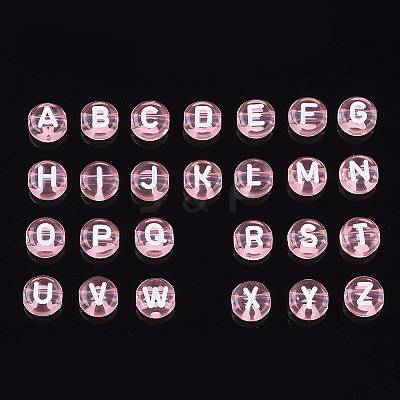 Transparent Acrylic Beads X-TACR-N002-04J-1