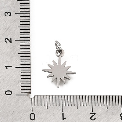 304 Stainless Steel Charms SA-CBA4CE0-16P-1