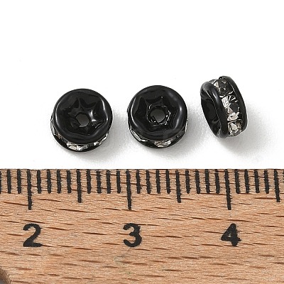 304 Stainless Steel Rhinestone Beads RB-CBAF591-01D-EB-1