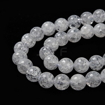 Natural Crackle Quartz Beads Strands X-G-D840-01-8mm-1