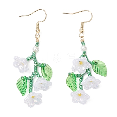 304 Stainless Steel Dangle Earrings EJEW-MZ00587-05-1