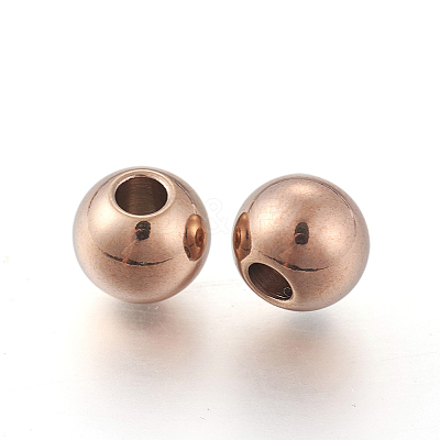 Ion Plating(IP) 304 Stainless Steel Spacer Beads LS-STAS-G130-62RG-1