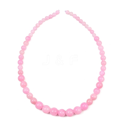 Natural Mashan Jade Graduated Beads Strands GG-CBA2AE1-A08-G-1