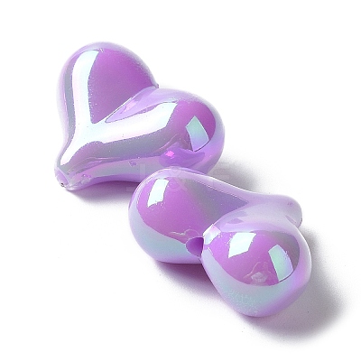 Opaque Acrylic Beads X-MACR-D082-03-1