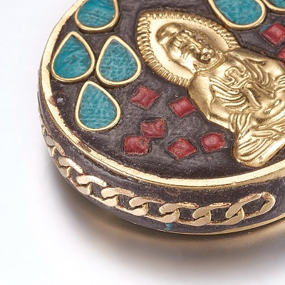 Handmade Indonesia Beads IPDL-F022-15C-1